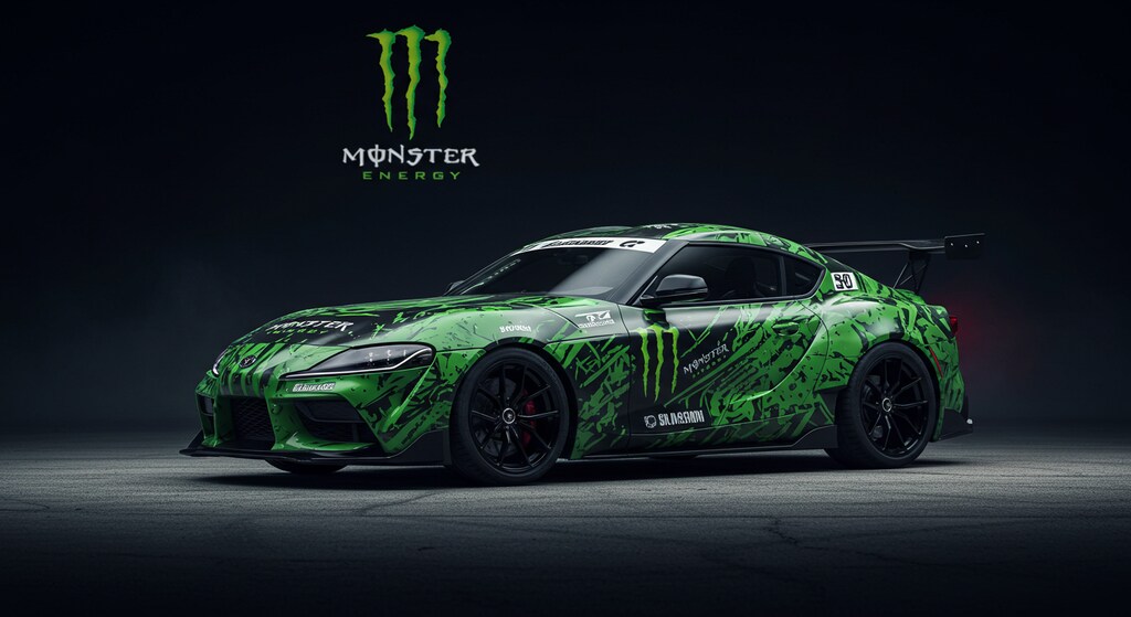 モンスターエナジーGRスープラ