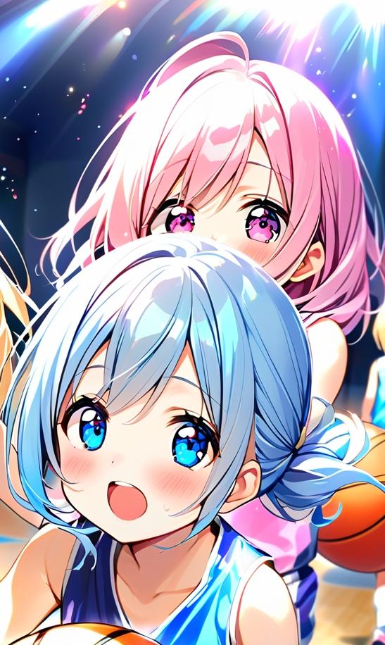 バスケ少女5 『シュート！』『させないよー！』