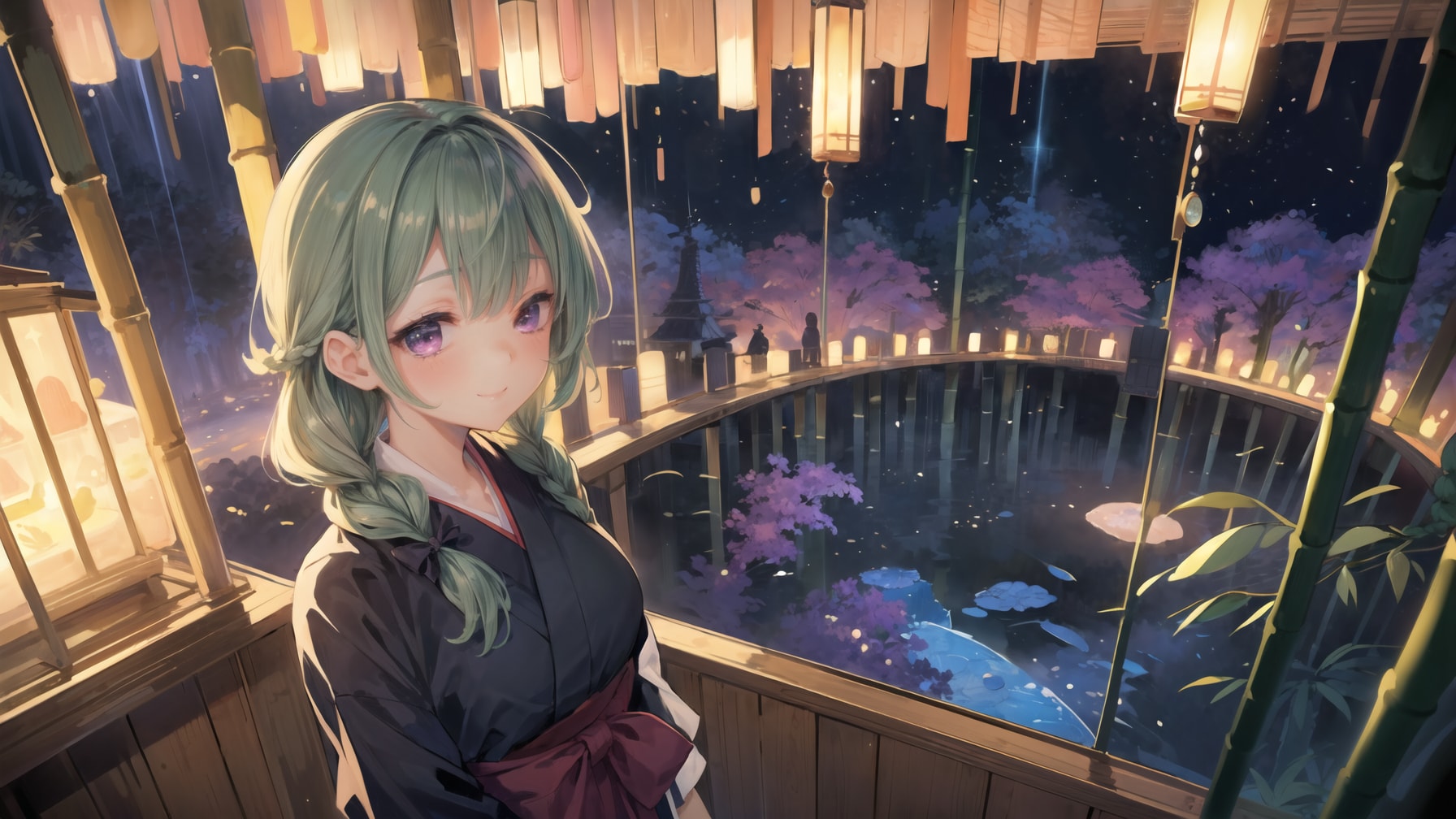 願いの池 | の人気AIイラスト・グラビア