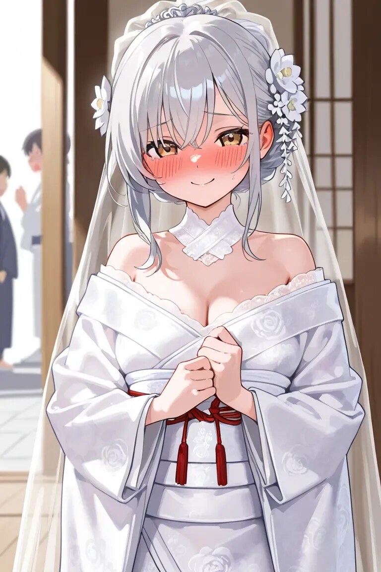 銀髪のオリキャラ