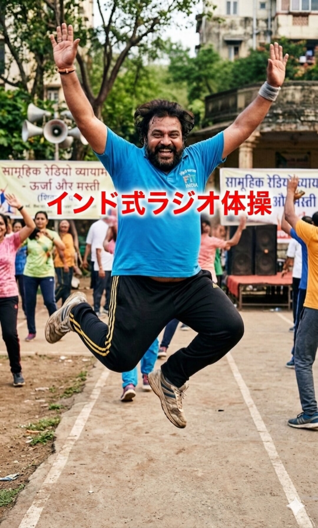 【YouTube】インド式ラジオ体操