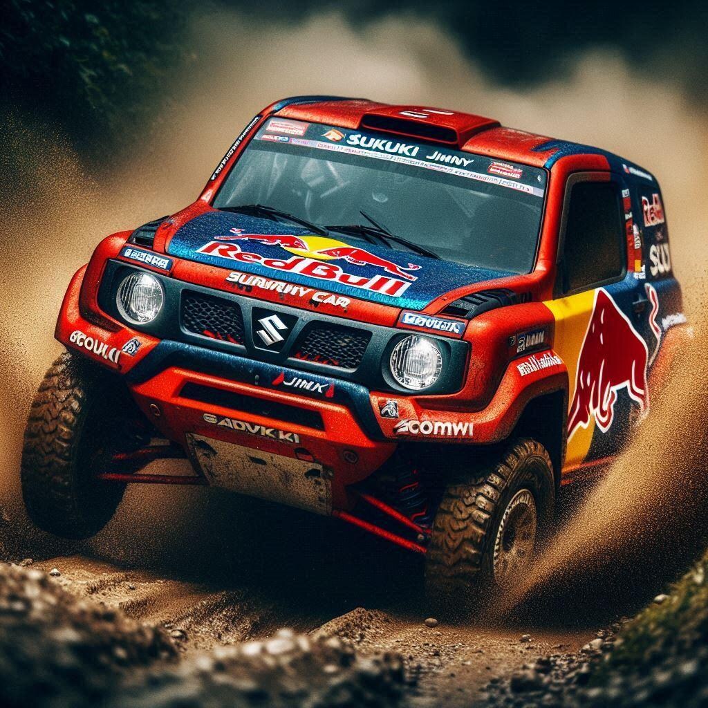 レッドブルジムニーラリーカー