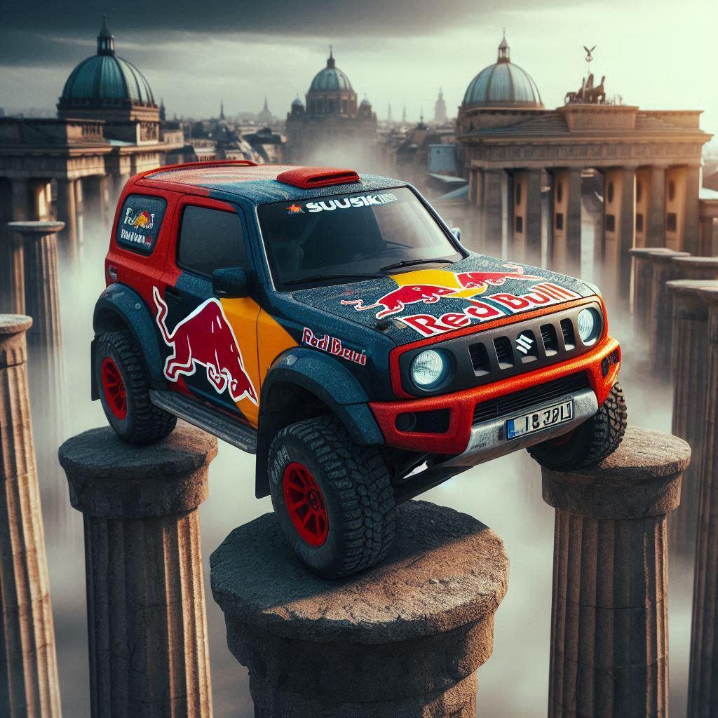 レッドブルジムニーラリーカー | の人気AIイラスト・グラビア