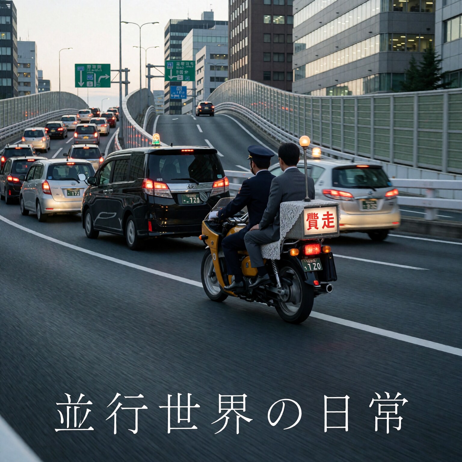 バイクのタクシー【並行世界の日常】