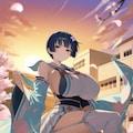 夜桜 2枚目
