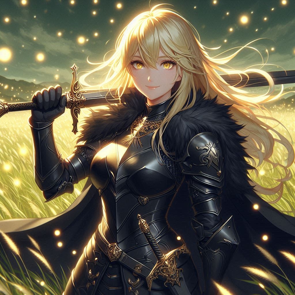 ブロンドの女騎士さん816