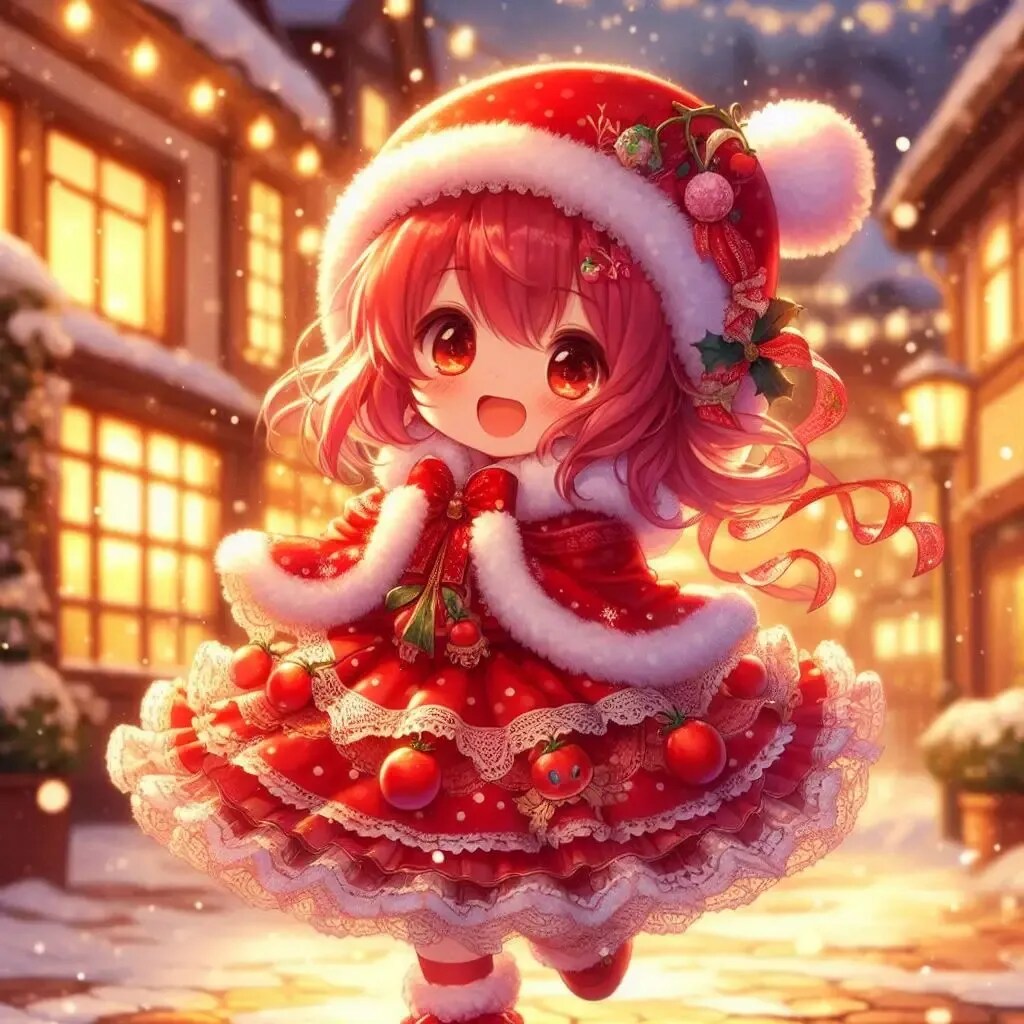 ちっちゃなサンタのトマトちゃん