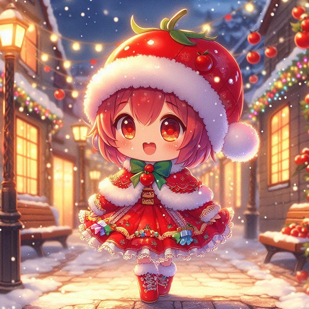 ちっちゃなサンタのトマトちゃん