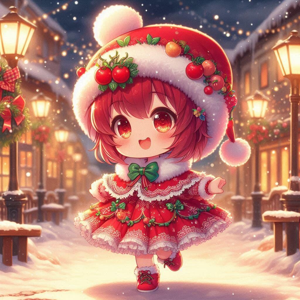 ちっちゃなサンタのトマトちゃん