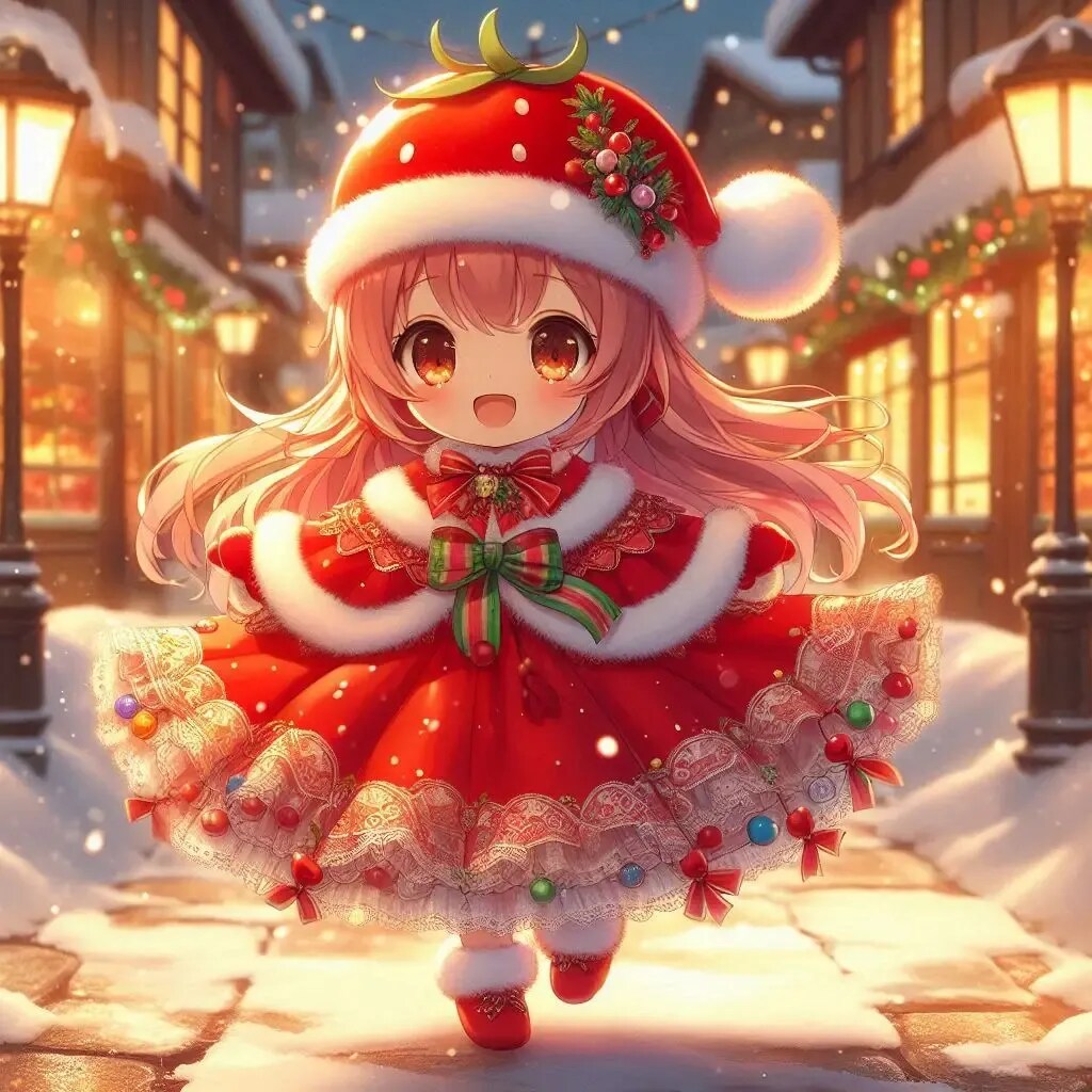 ちっちゃなサンタのトマトちゃん