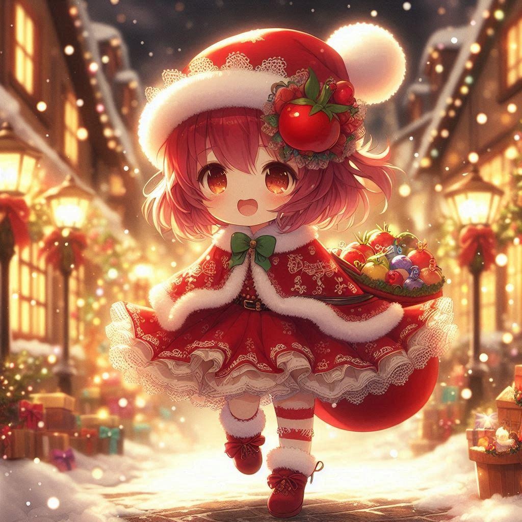 ちっちゃなサンタのトマトちゃん