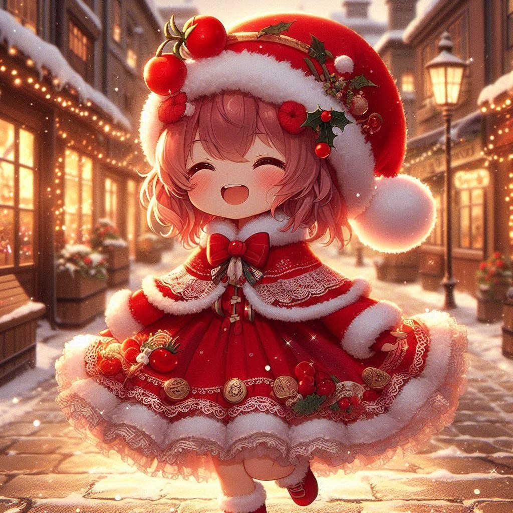 ちっちゃなサンタのトマトちゃん