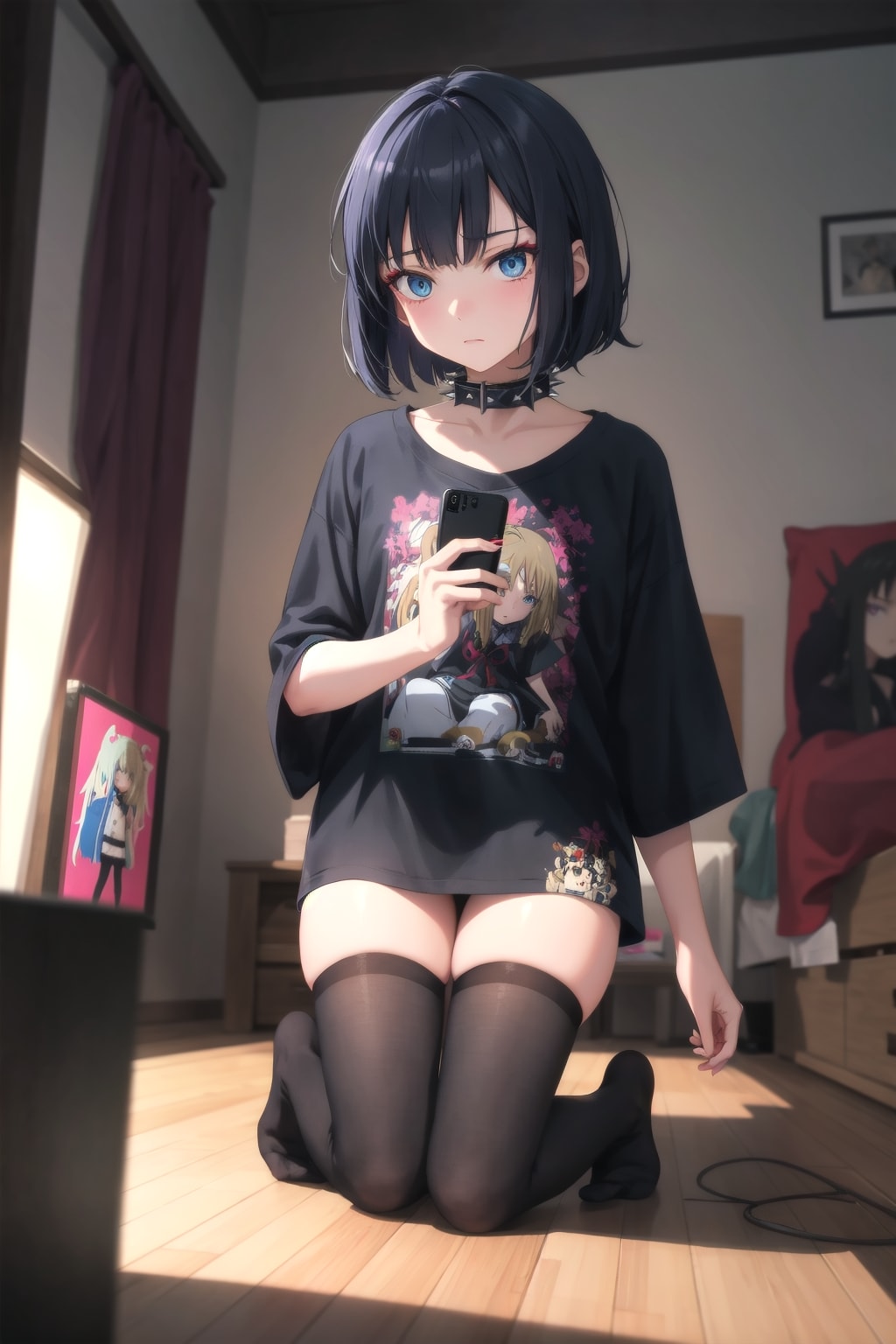 ８　メロイファッションの少女