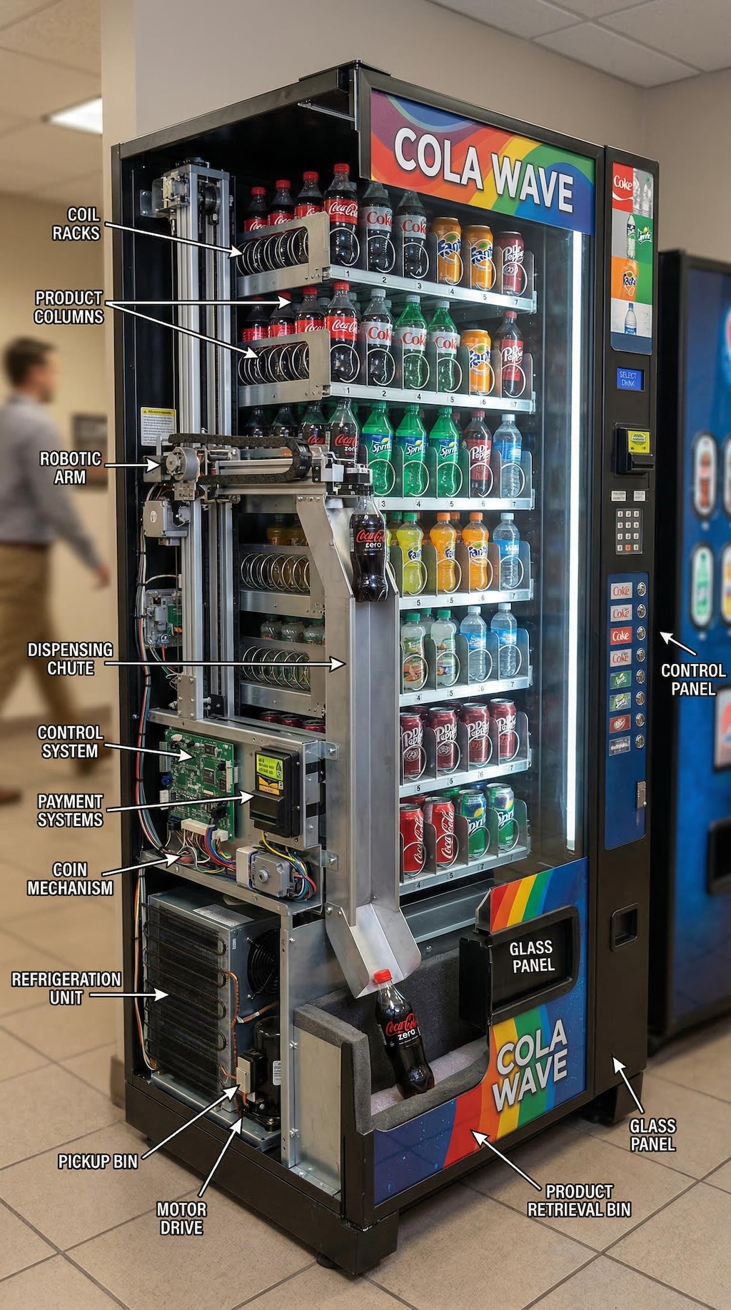 自動販売機の秘密