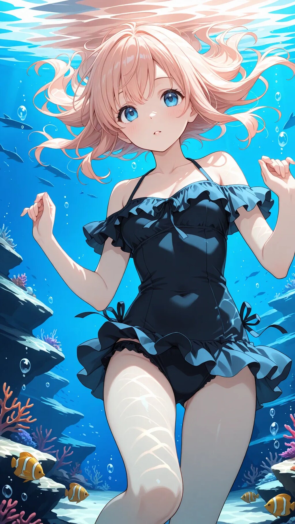 水中詰め合わせ ネガティブプロンプトまでやめたらしいぜ編