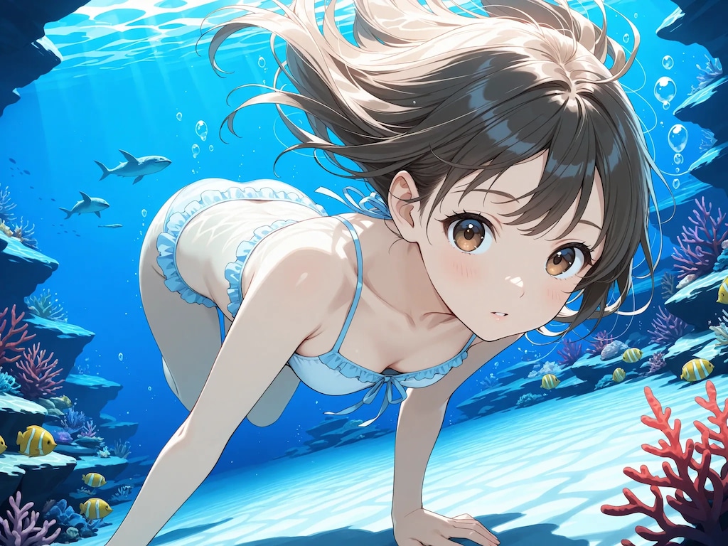 水中詰め合わせ ネガティブプロンプトまでやめたらしいぜ編