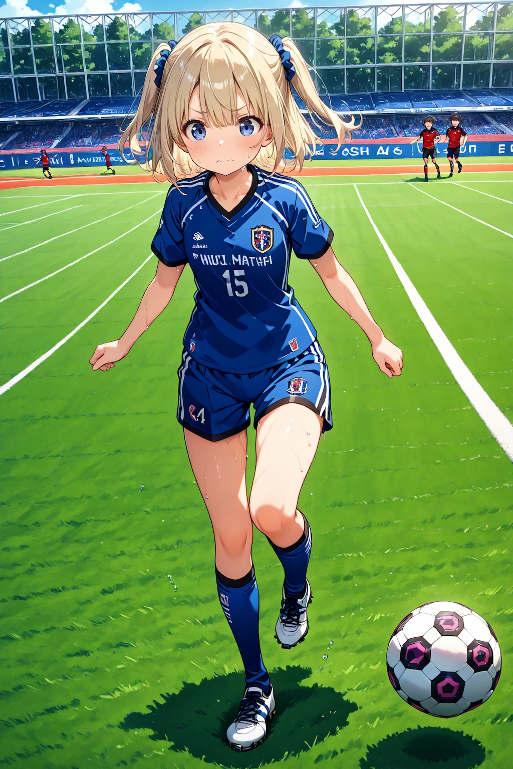 サッカー⚽少女