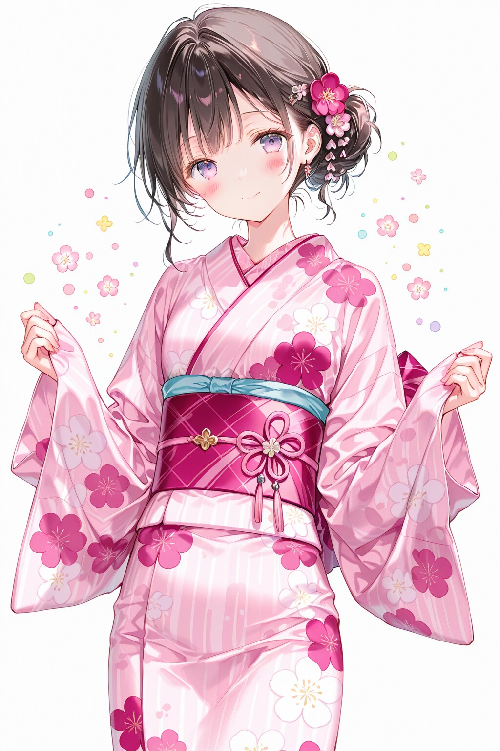 浴衣女子 | の人気AIイラスト・グラビア