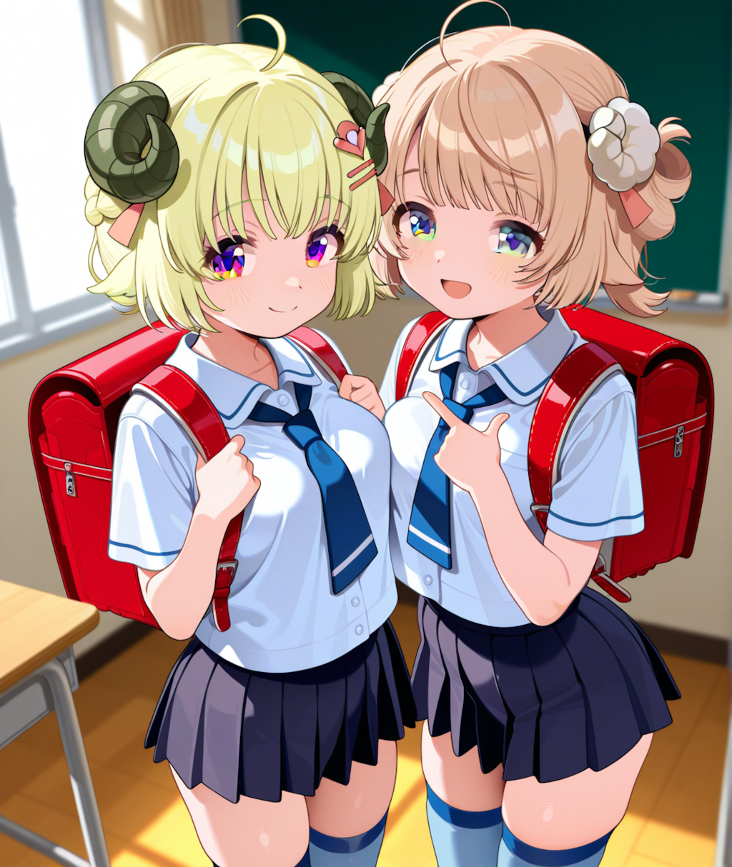 しぐれういちゃんとつのまきわためちゃん