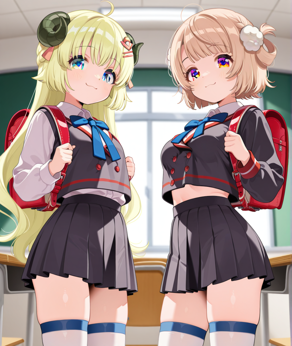 しぐれういちゃんとつのまきわためちゃん