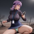 某ゲームに参戦するあやねさん 4枚目
