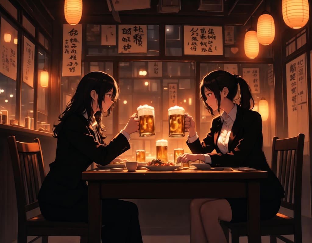 今年もお疲れの2人