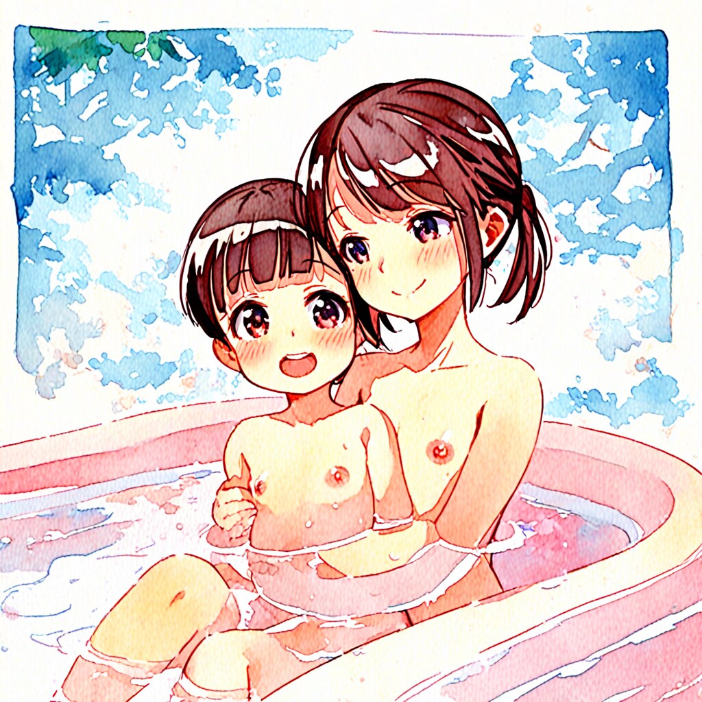 入浴おねショタ