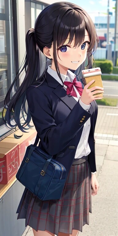 「じゃーん！　おいしそうでしょ、　食べる？」　(彼女との日常)