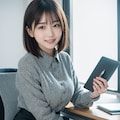 冬服を着ているOL 2 5枚目