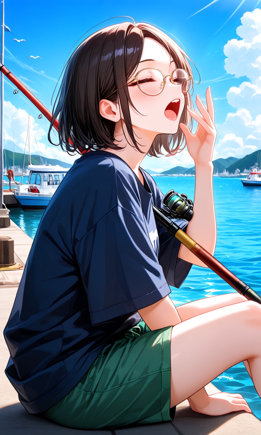 釣れないねぇ…