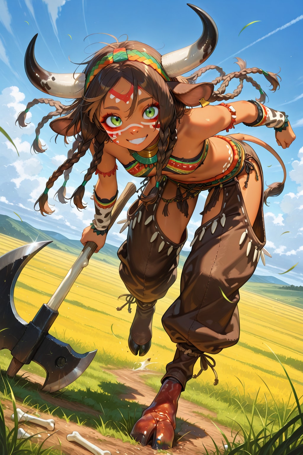 褐色肌コレクション：ミノタウロス