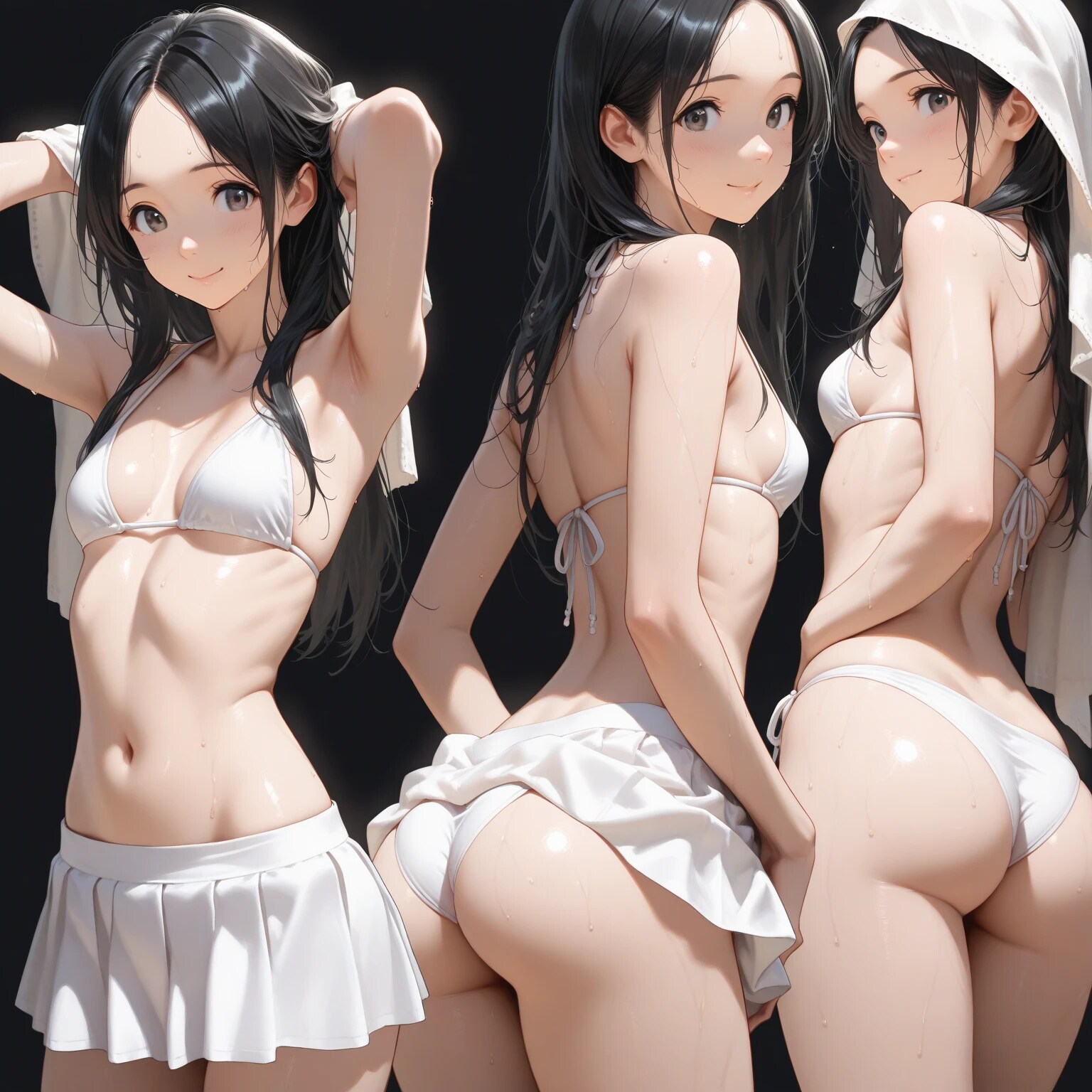 ビキニスカート　和歌月まりあ