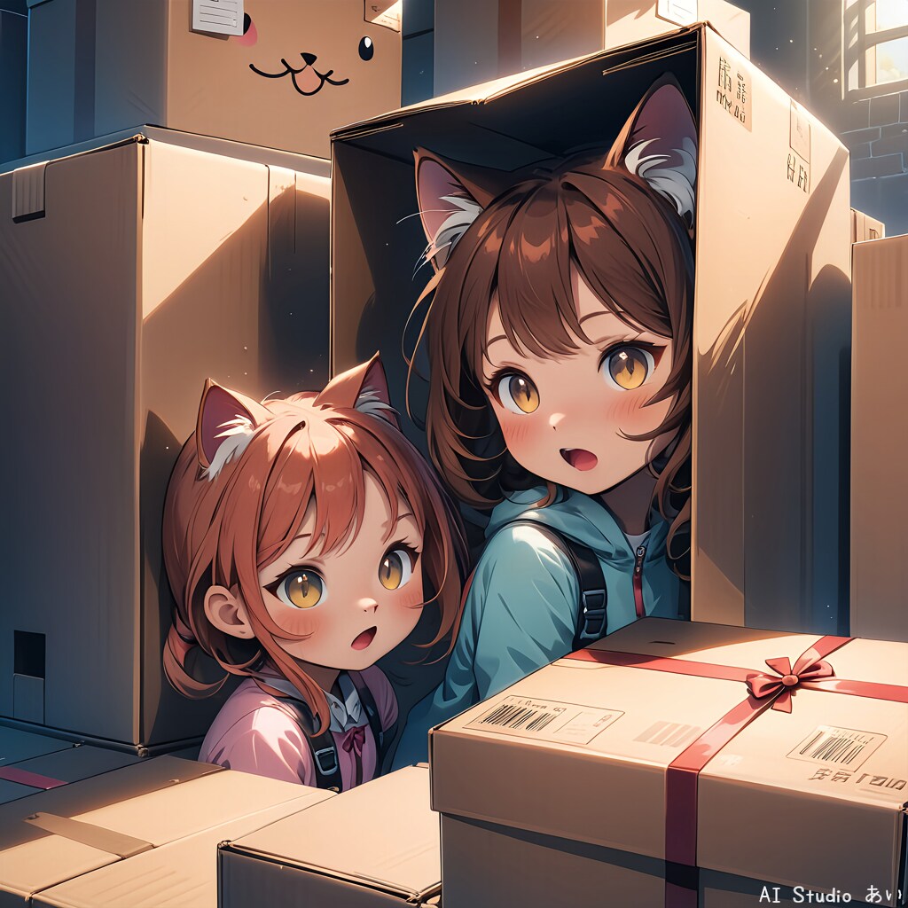 かくれんぼ中の猫耳美少女「ここなら絶対見つからないにゃ」