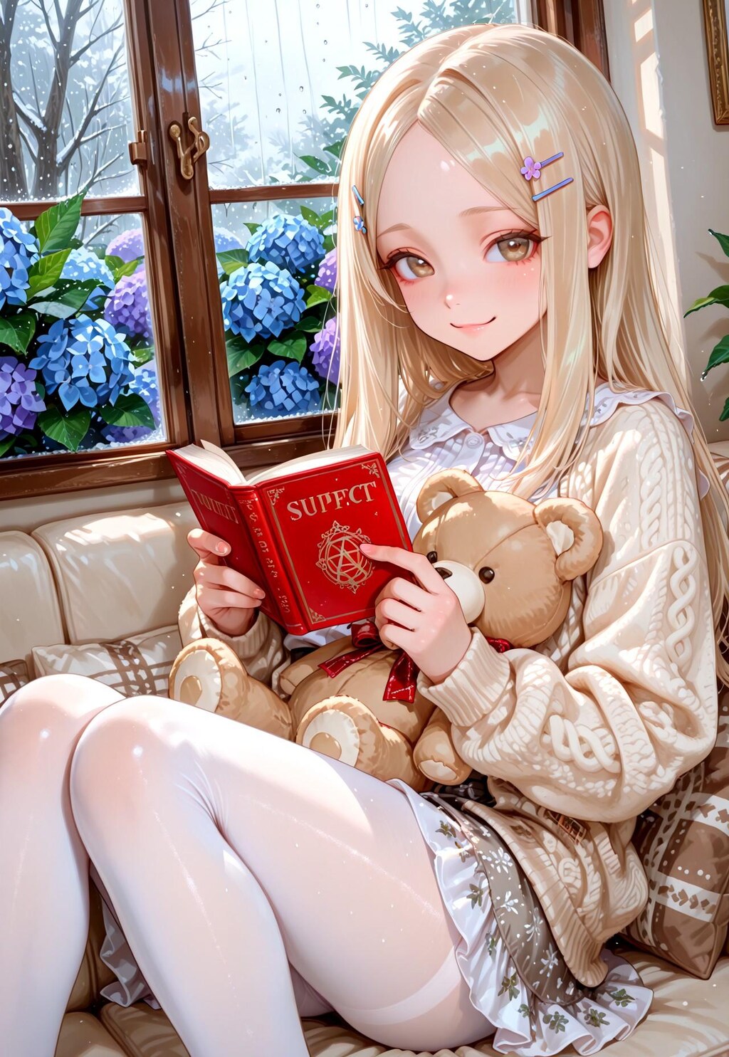 今日はすごく寒いね