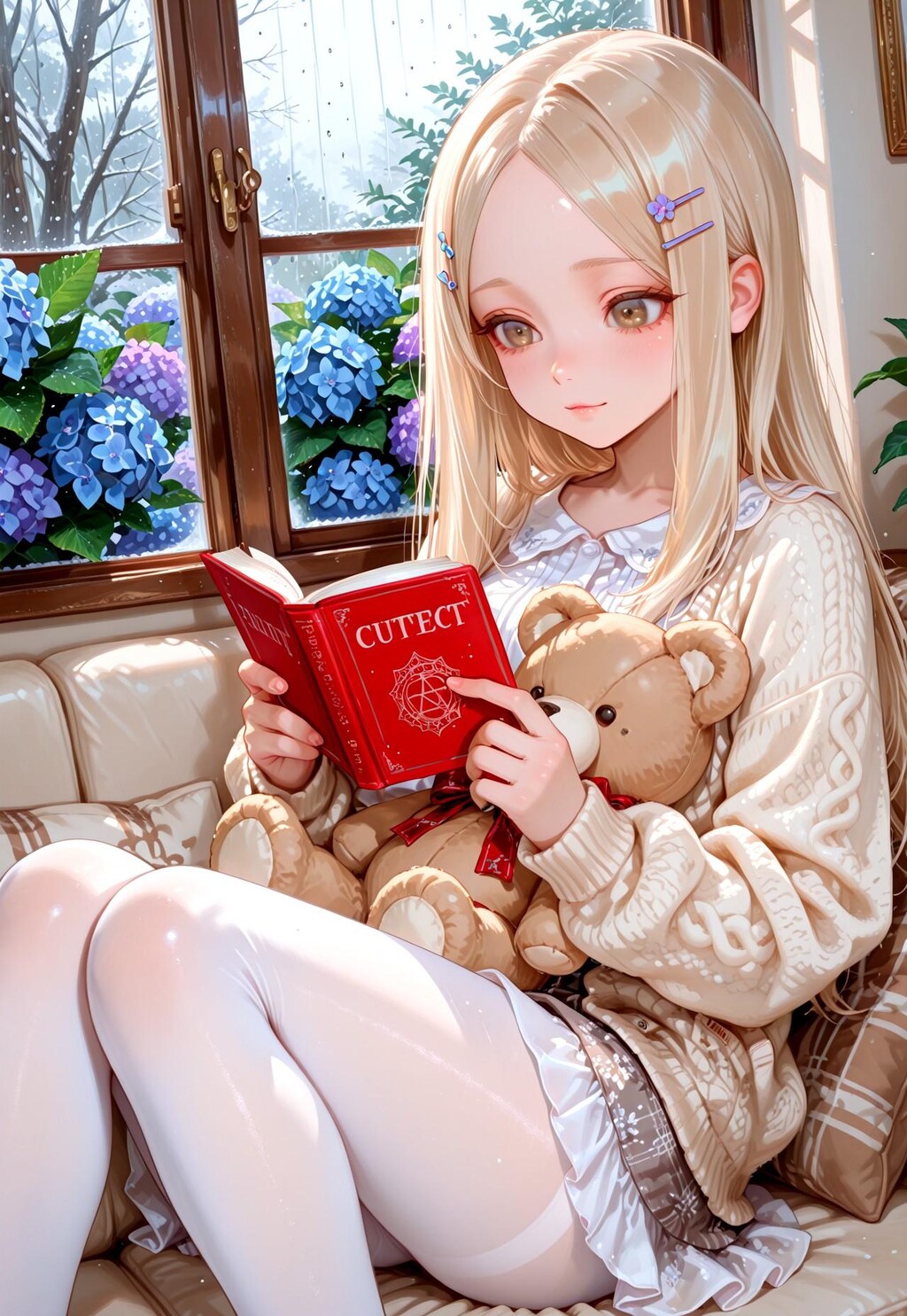 今日はすごく寒いね