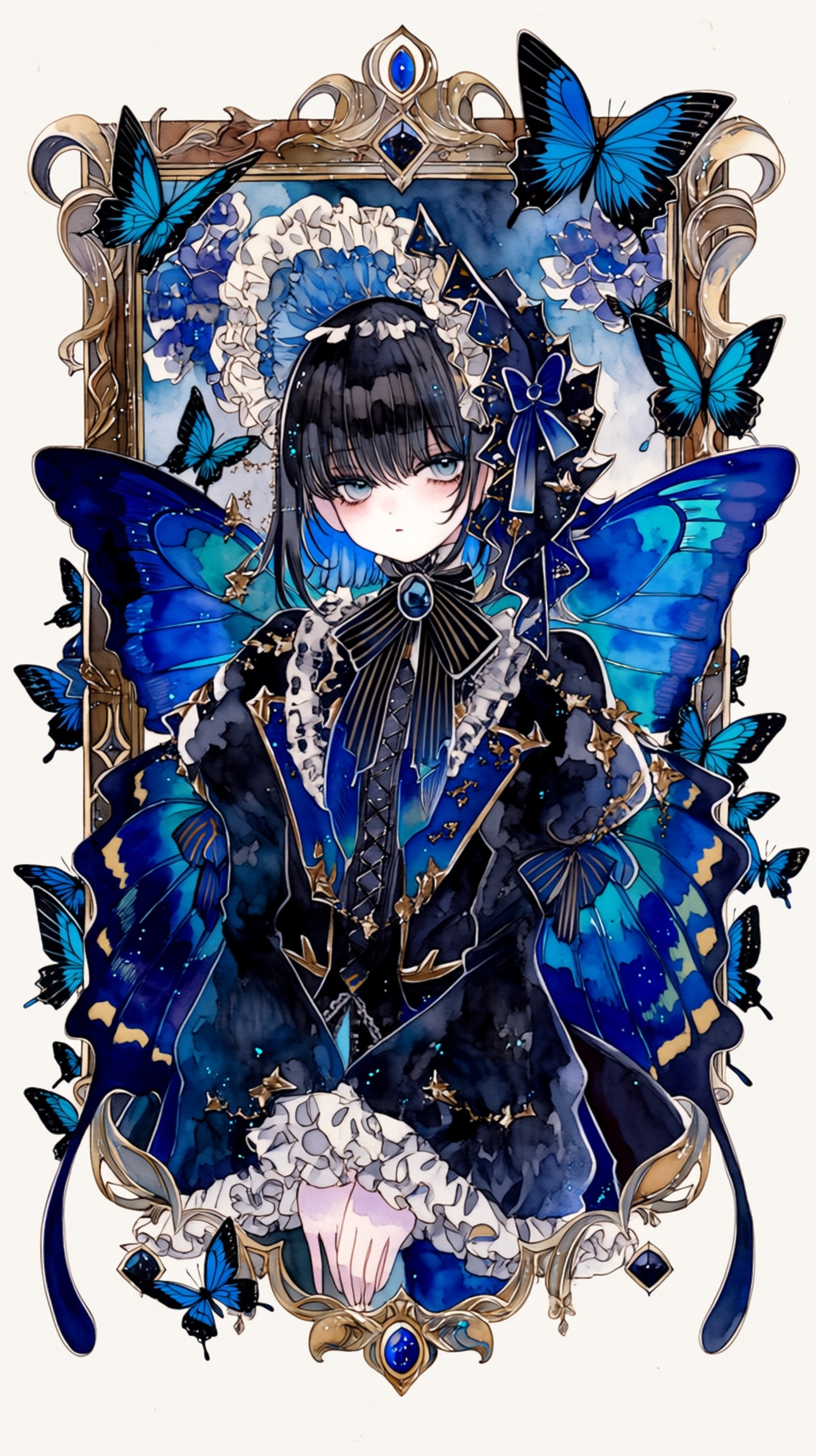 Morpho butterfly Boy