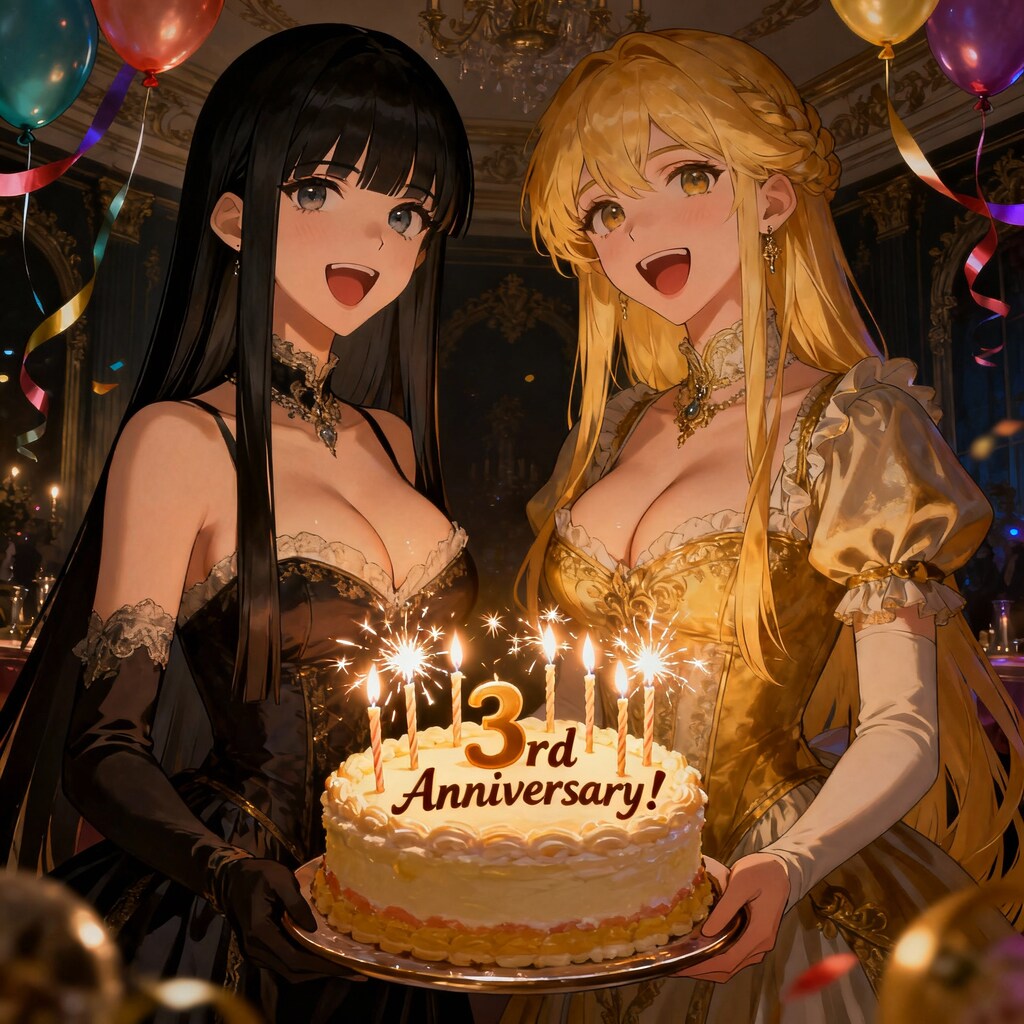 🎉祝✨ちちぷい3周年🎂おめでとうございます💖  #02