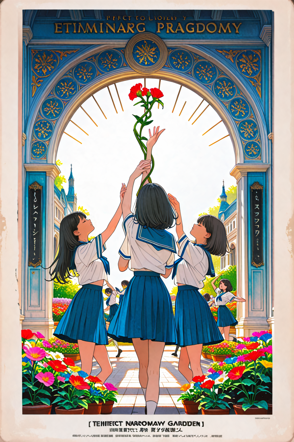 花園の少女たち