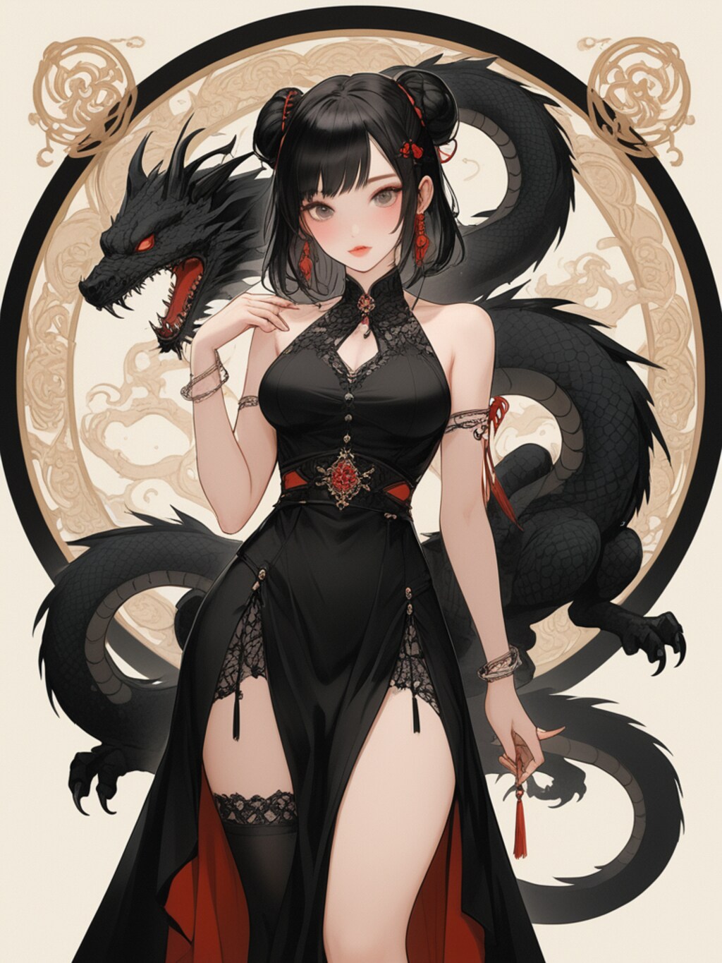 チャイナガール＆ドラゴン