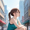 茶髪ちゃん 2枚目