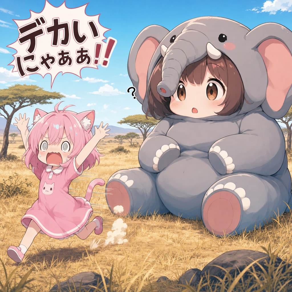 デカいにゃぁぁぁ～💦