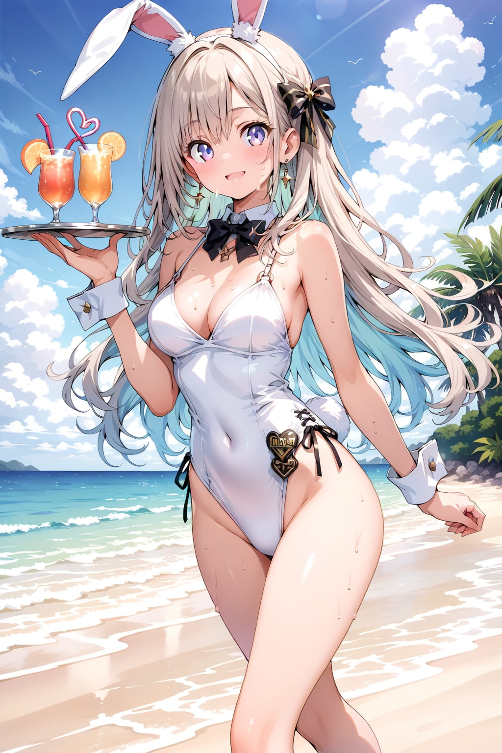 真夏のバニーガール
