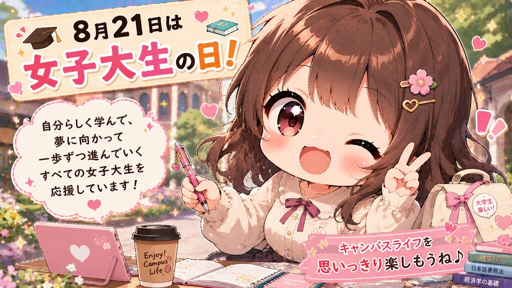 今日は何の日？（20260821固定イベ＋チビお姉単）の生成（ＡI推論不使用）