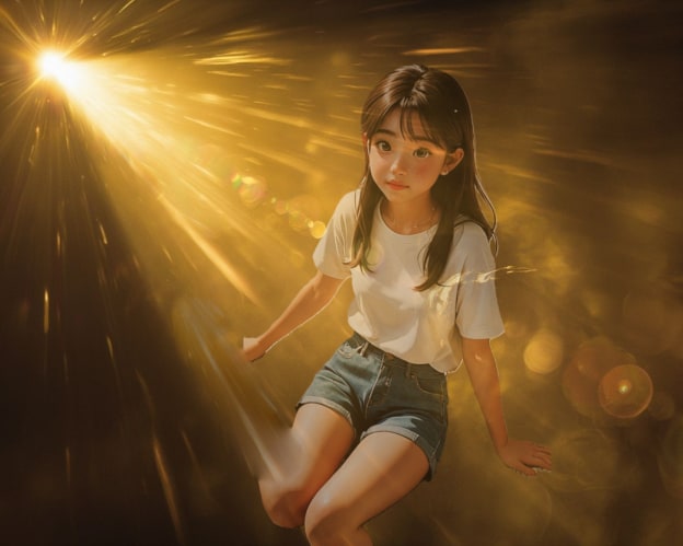 黄金の光 | の人気AIイラスト・グラビア