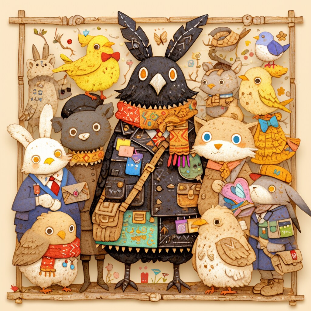 カラス探偵団の冒険 | の人気AIイラスト・グラビア