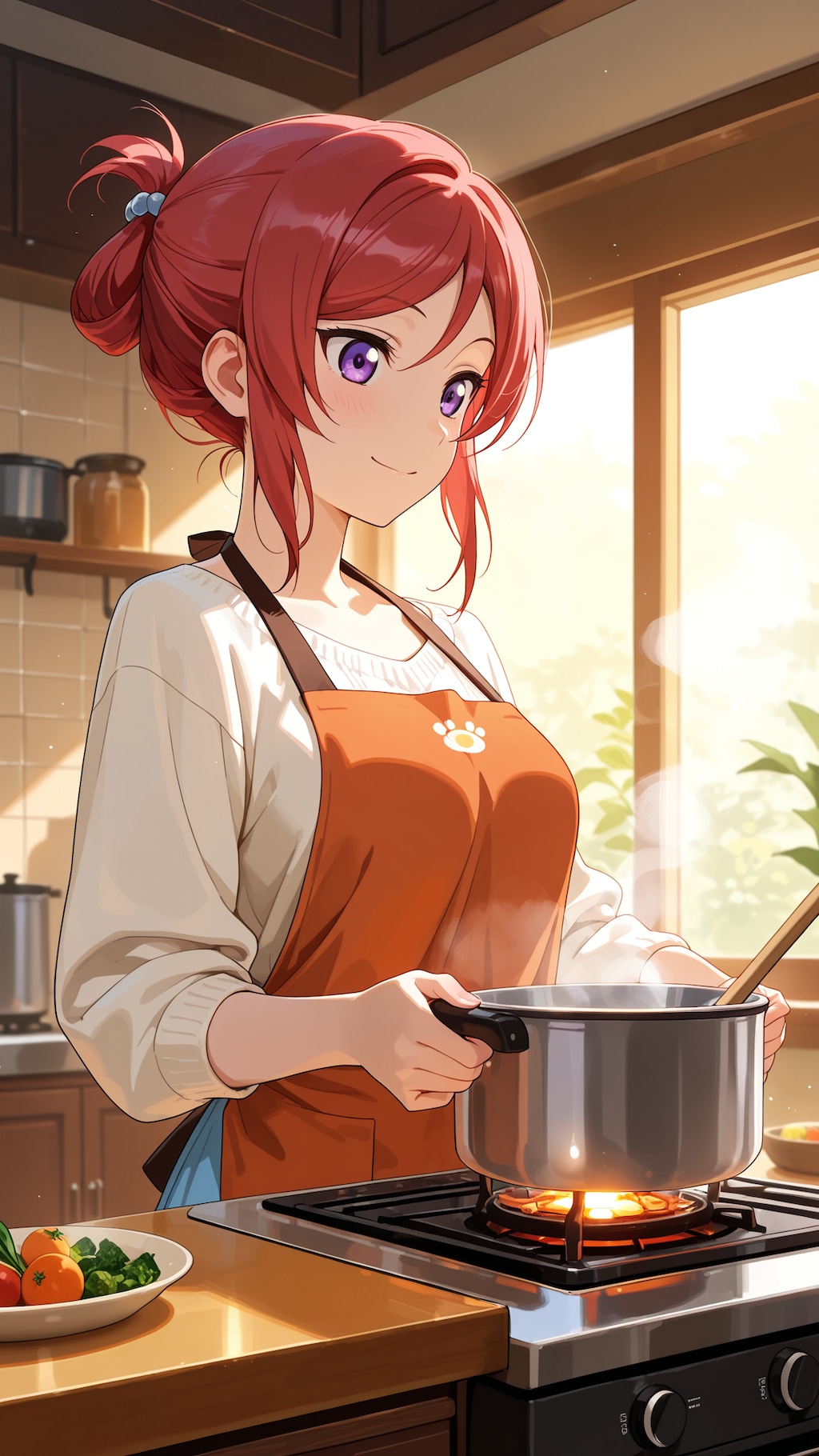 夕飯の支度