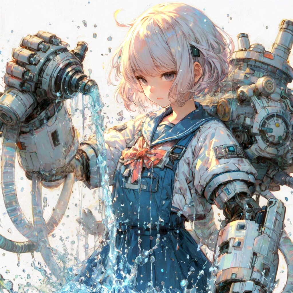 お水……飲みますか？