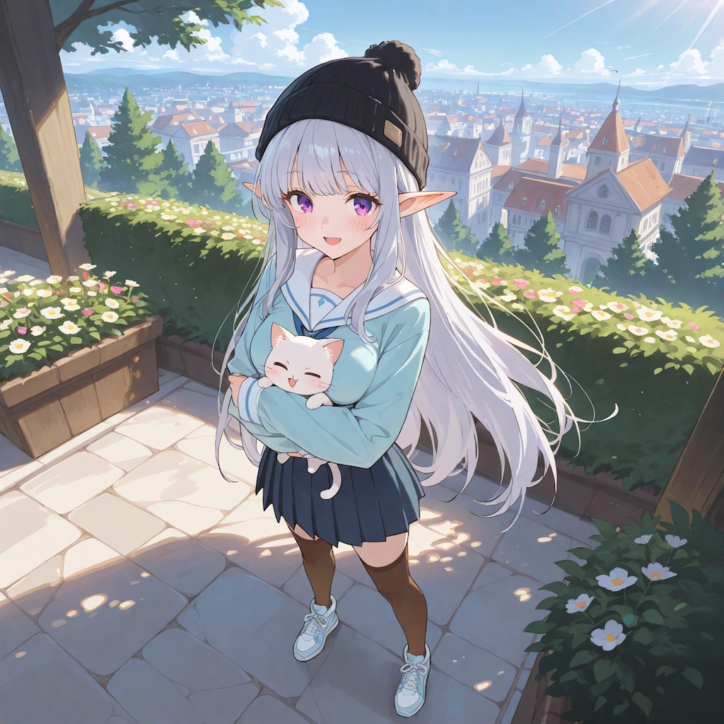 ヨーロッパ観光ですよ、エルフさん。