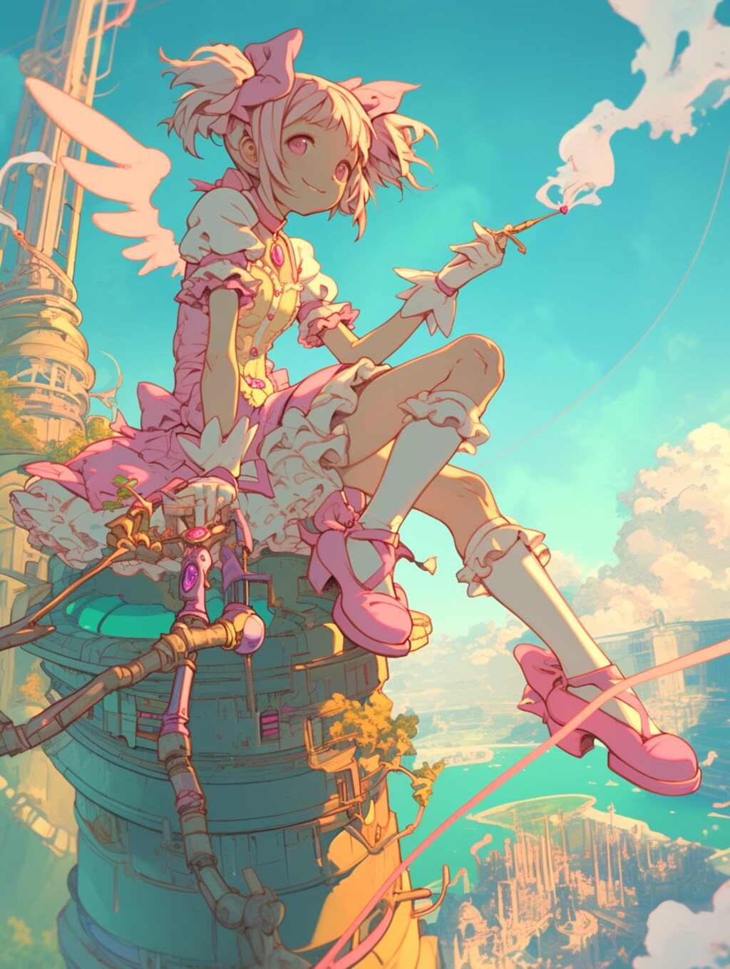 魔法少女の休息