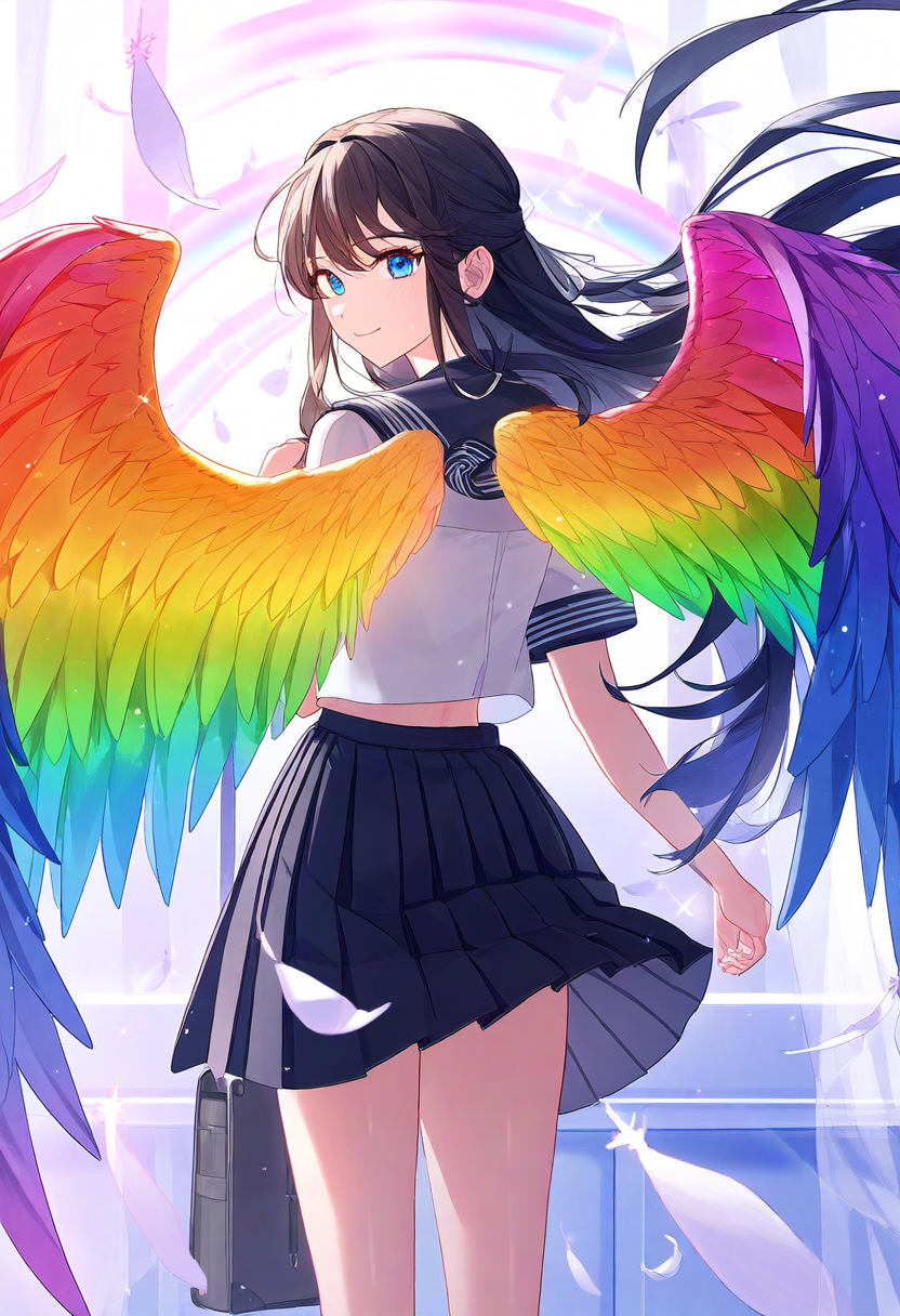 虹色の翼